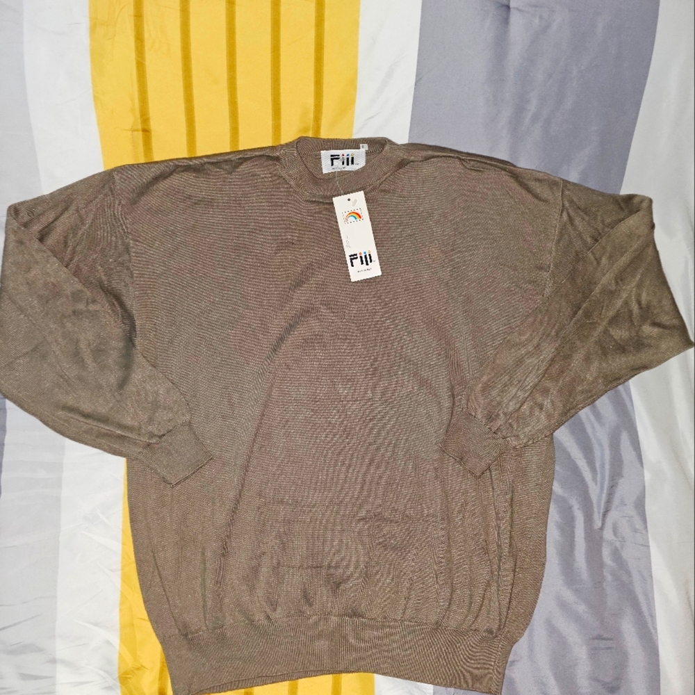 Vintage 90s Fiii Made In Italy Sweater Size Large New With Tags